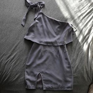 One should soft purple dress